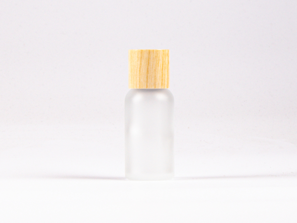 Glasflasche-mit-Schraubverschluss-Tropfmontur-Bambus